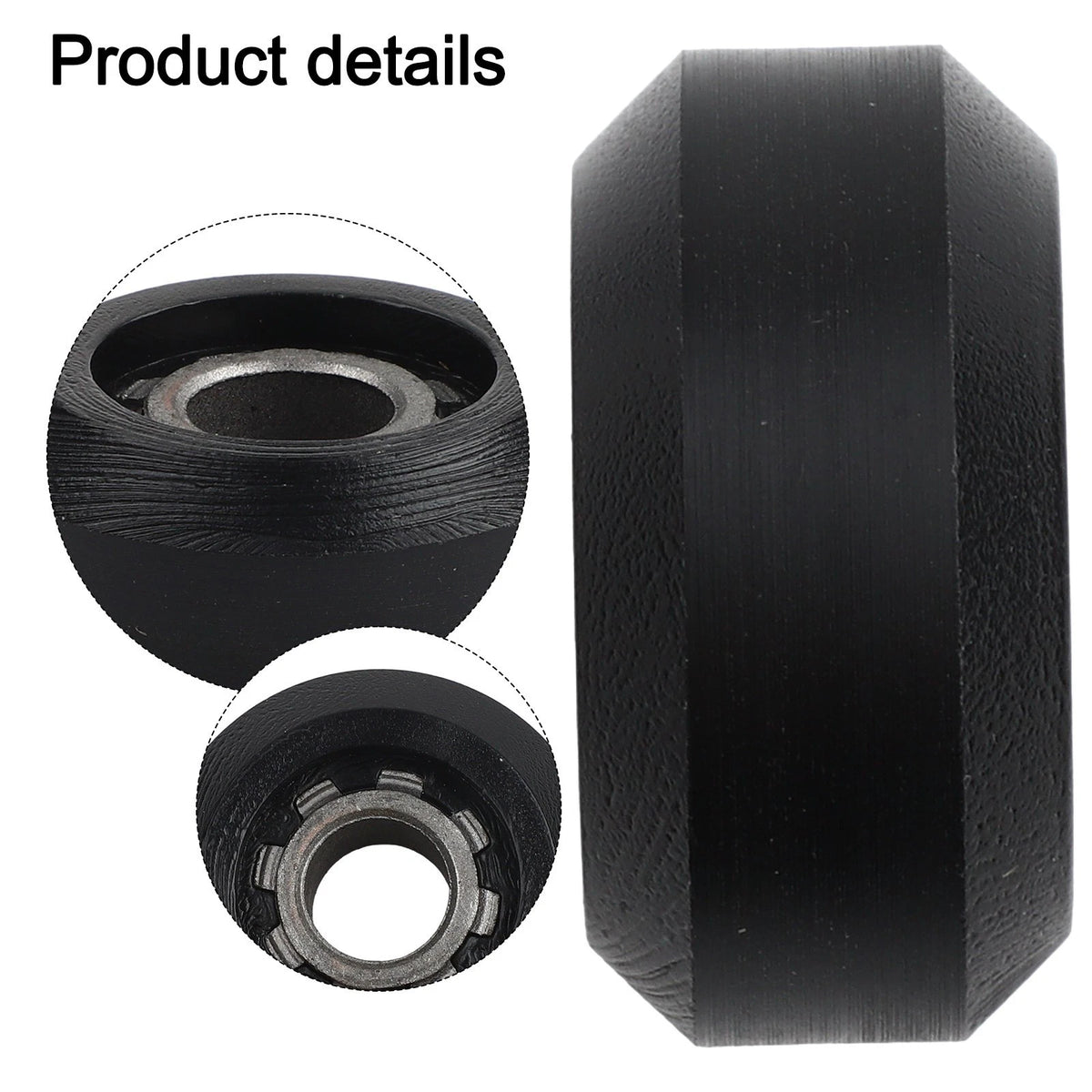 Replacement Wheel Rollers for Rowing Machine Seats (10mm Inner Diameter)