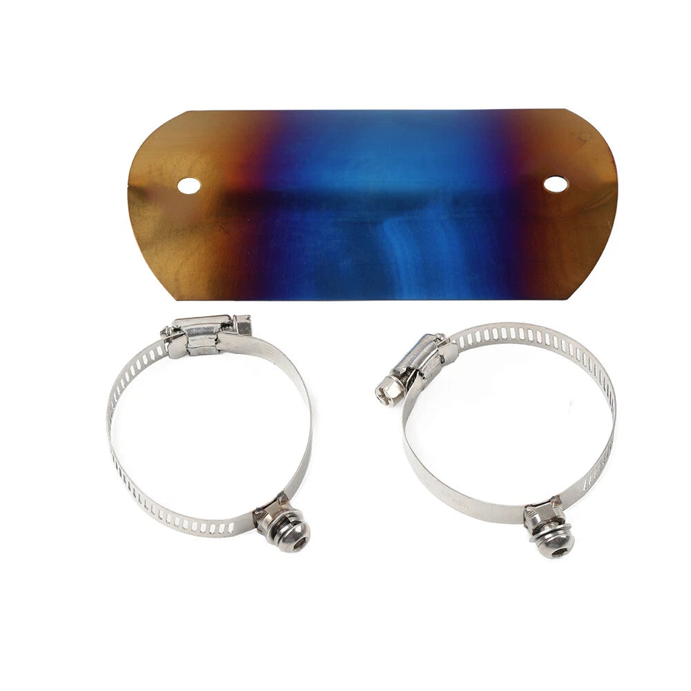 Motorcycle Exhaust Middle Pipe Heat Shield Cover Muffler Protector