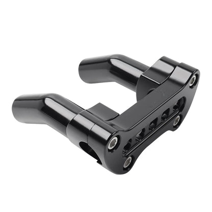 4" Tall Pullback Handlebar Riser 1" Clamp for Harley Dyna Super Glide
