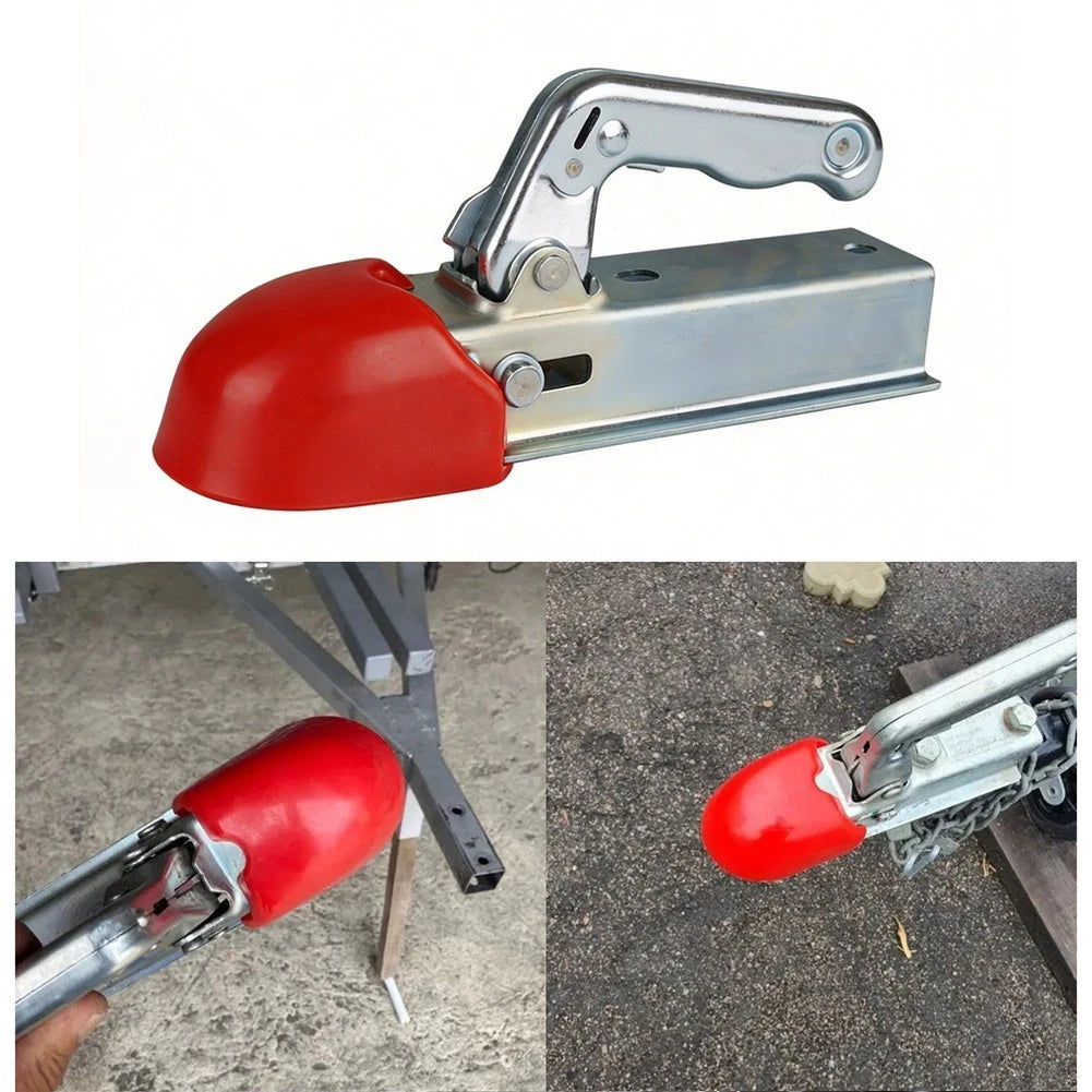 Red Tow Ball Cap for RV (2010–2023) - ABS Plastic Cover