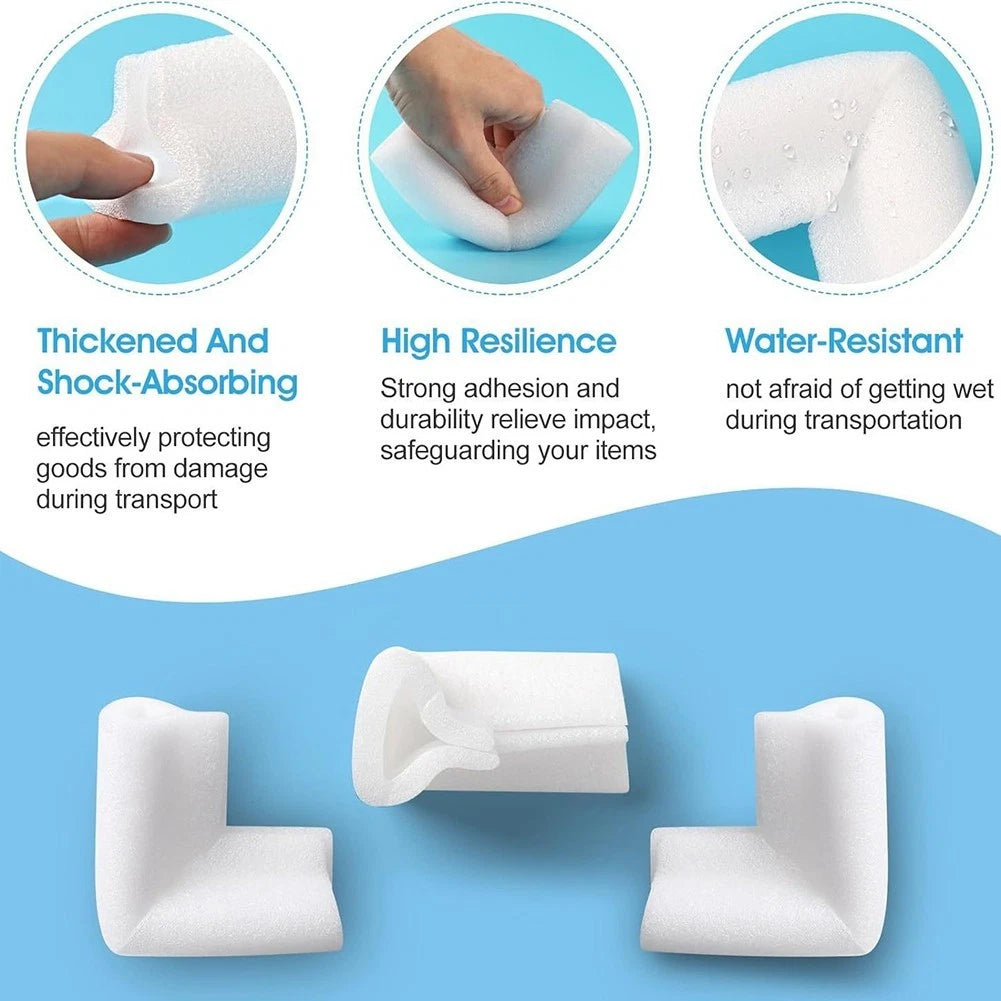 Foam Corner Guards for TV and Mirror Frames (Protective)