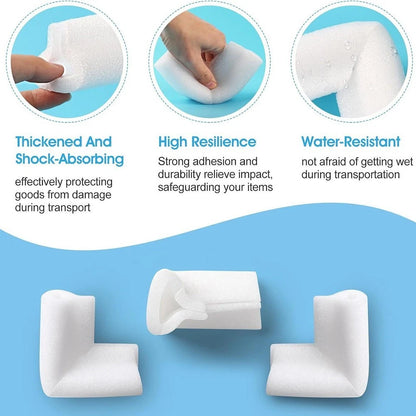 Foam Corner Guards for TV and Mirror Frames (Protective)