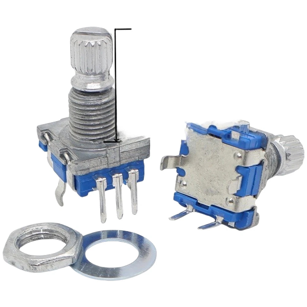 EC11 Potentiometer Encoder for (360 Degree Rotation)