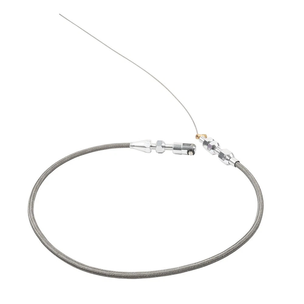 Conversion Braided Throttle Cable Kit For Chevy LS1 Engine 4.8L 5.3L 97-07