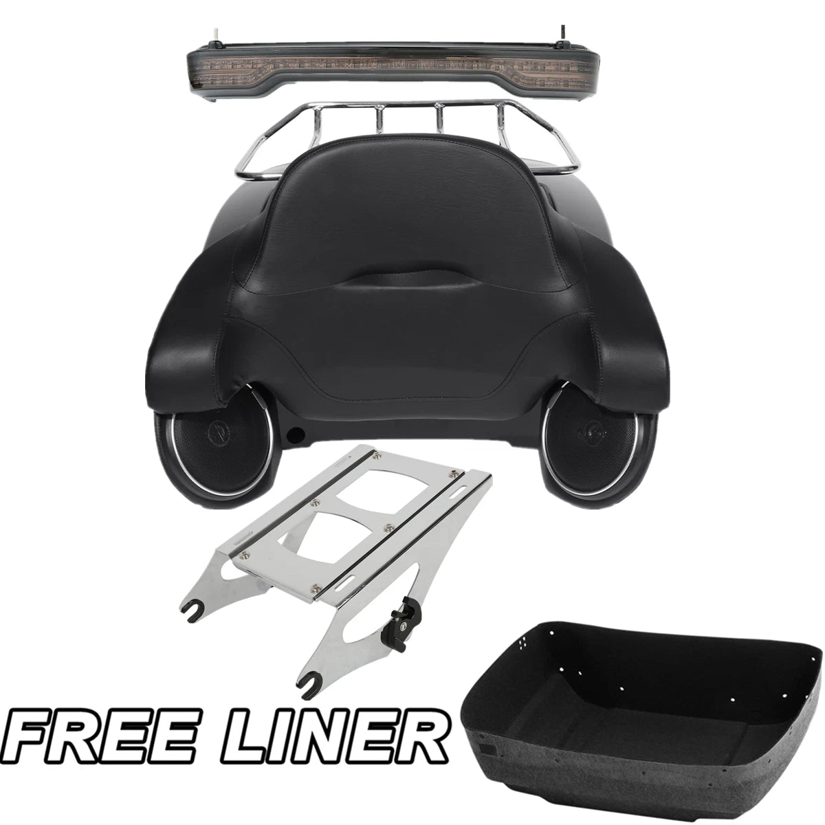 LED Tail Light Speakers Mount for Harley Touring (2014–Present)