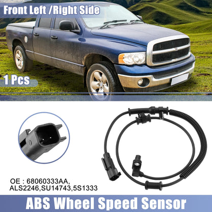 ABS Wheel Speed Sensor 68060333AA for Dodge Ram 1500 (2010–2018)