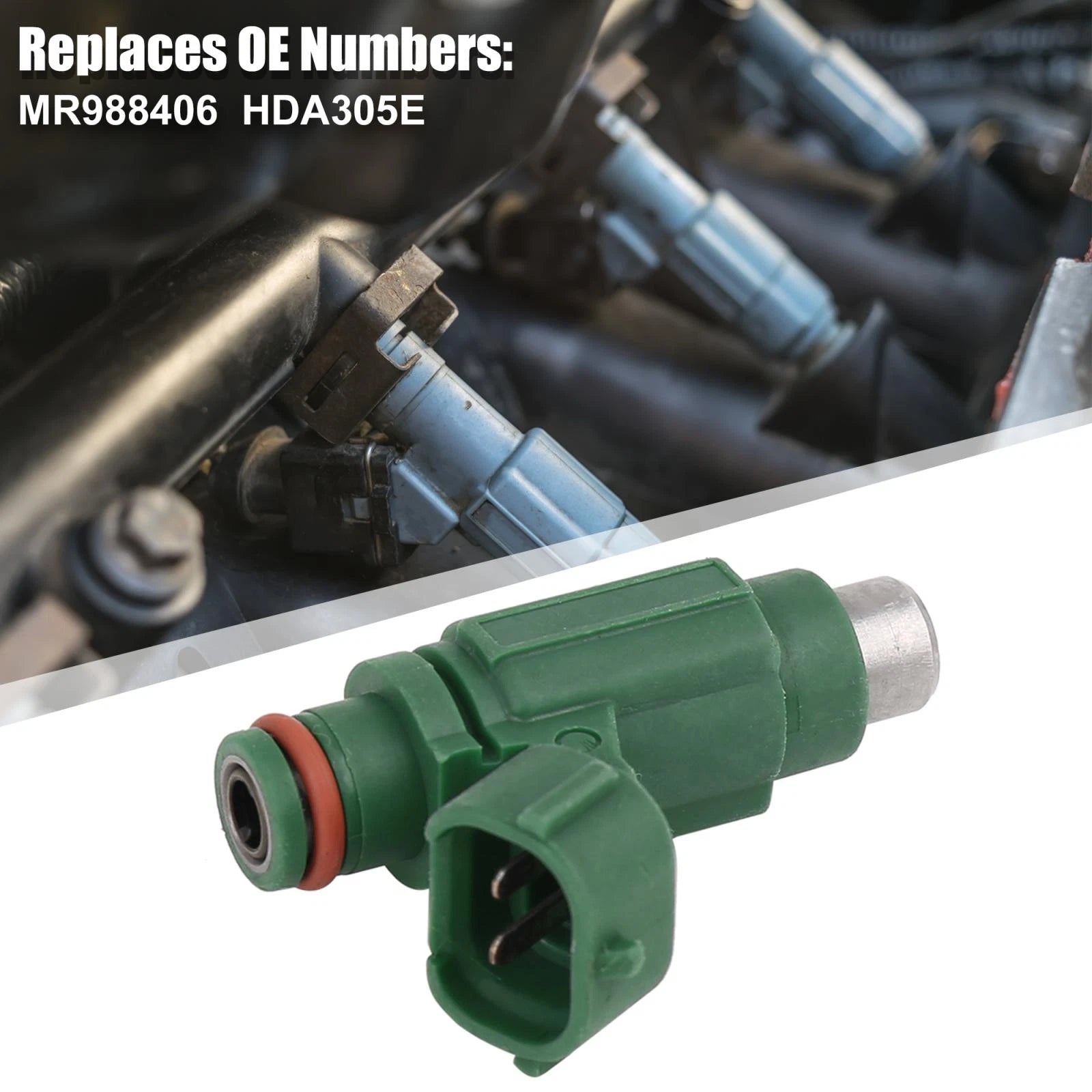 Fuel Injector Replacement for Mitsubishi Lancer Ralliart 2.4L (2004–2004)
