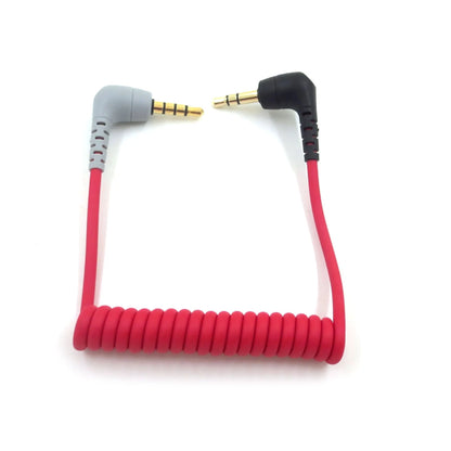 3.5mm TRS to TRRS Microphone Cable for RODE Videomic Pro+/VideoMic GO C