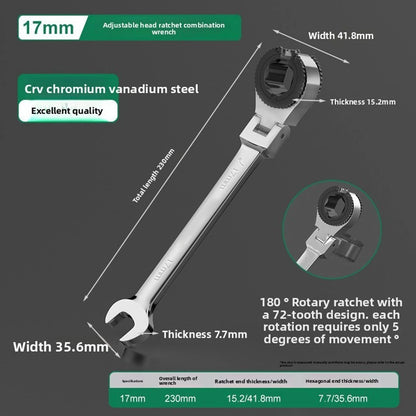 Half Open Ratchet Wrench Designed for Delicate Brass Nuts on Brake and AC Lines