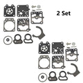 Set of 2 Carburetor Gasket Repair Kit for Walbro K10-WZ K1-WZ WZ Series