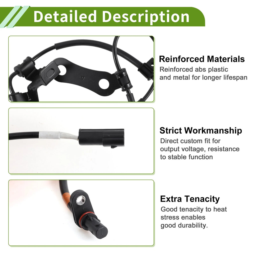 ABS Wheel Speed Sensor Replacement for Hyundai Tucson (2015–2021)
