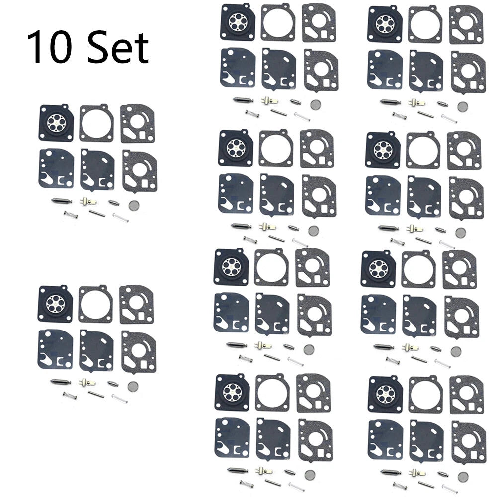 10x Carburetor Carb Kit for Echo PB-1000 PB-1010 (Zama RB-52 C1Q-P18)
