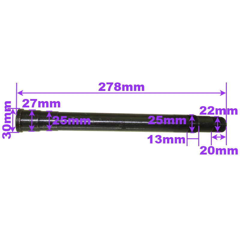 Steering Stem Column Shaft Spindle for Motocross Dirt Pit Bike