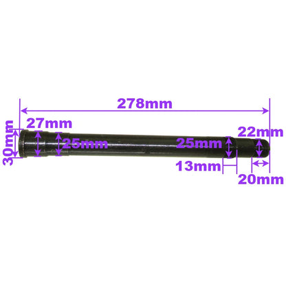Steering Stem Column Shaft Spindle for Motocross Dirt Pit Bike