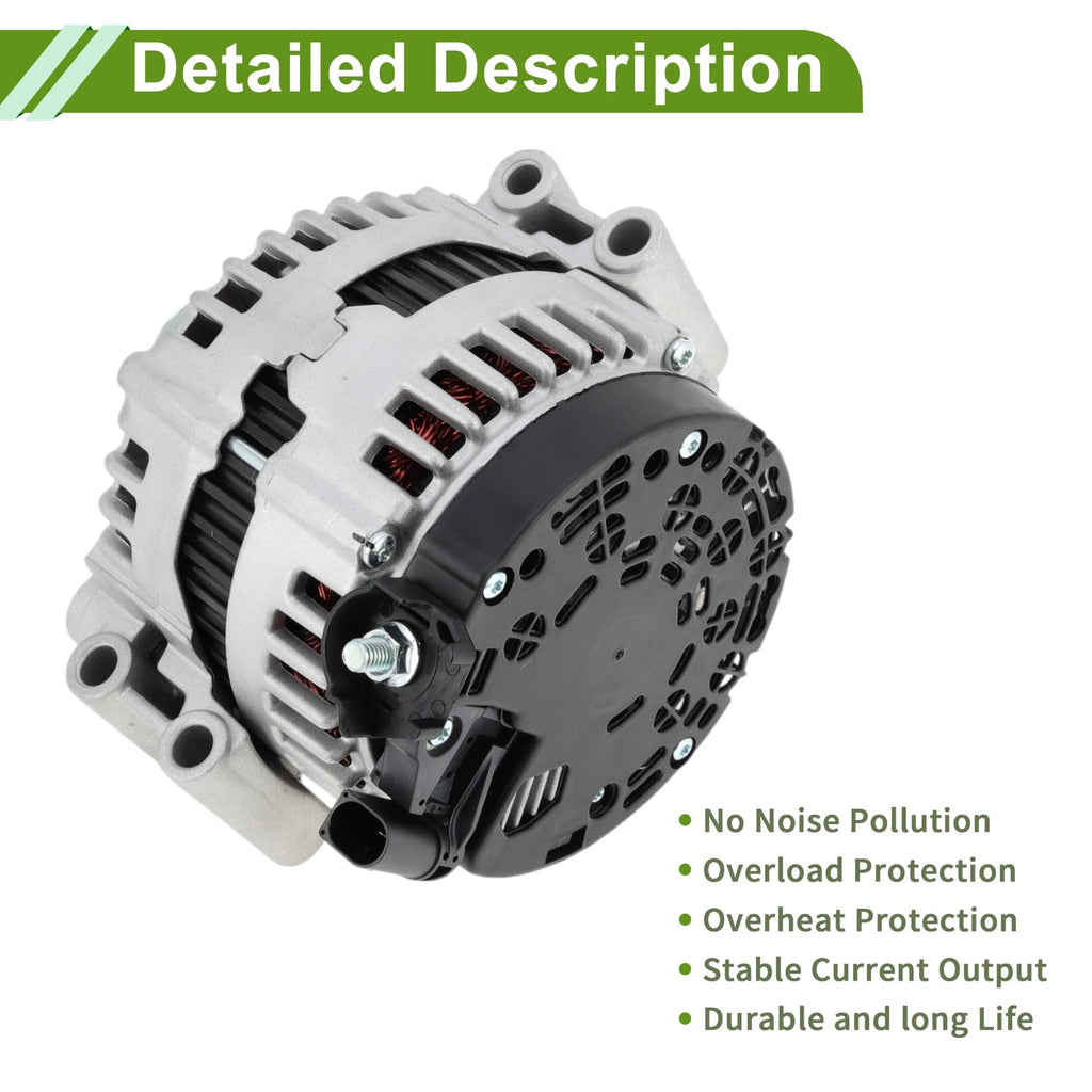Alternator High Output 180A 12V for BMW 328i (2009–2013)