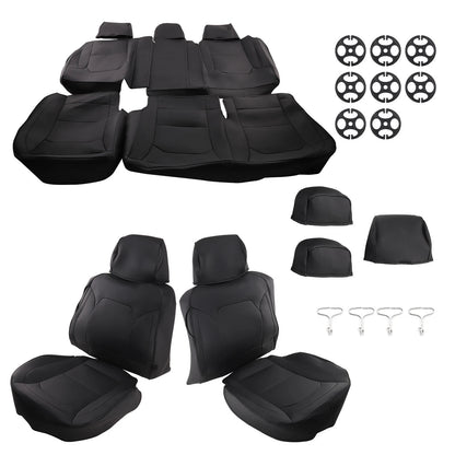 Full Set Leather Waterproof Seat Covers for Ford F150 (2015–2024)