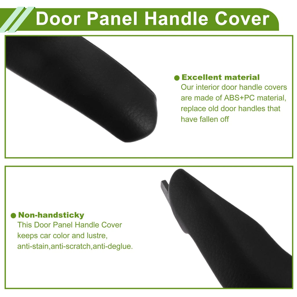 Door Panel Handle Pull Trim Cover for BMW X3 F25 (2010–2016) Black