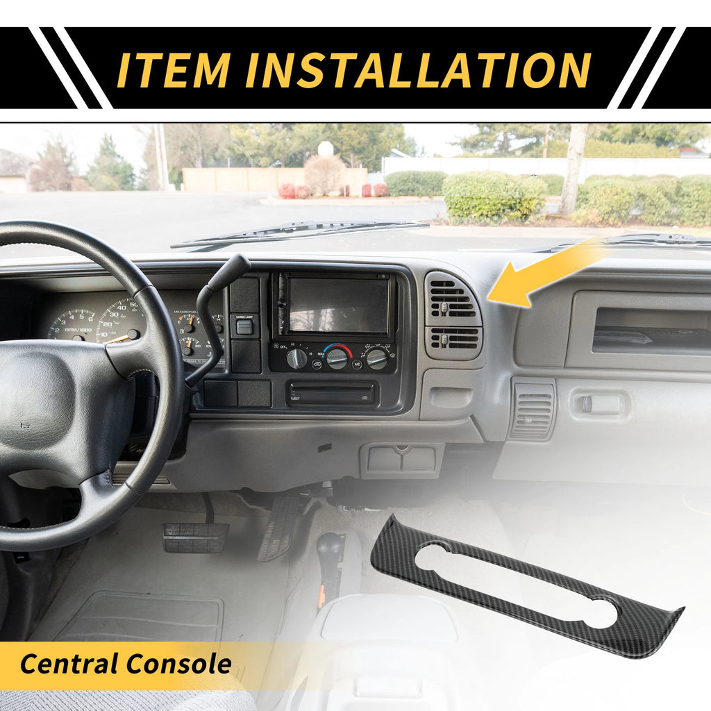 Carbon Fiber Navigation Adjustment Button Panel for Ford Maverick (2022–2024)