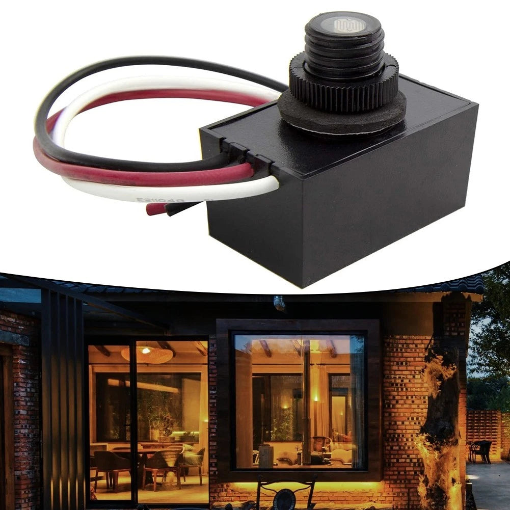 Automatic Outdoor Photoelectric Sensor Switch for Garden Lights