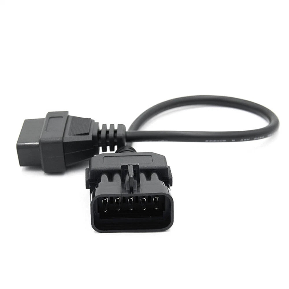 10 Pin to 16 Pin OBD2 Connector Adapter Cable for Opel Vauxhall (OBDI)