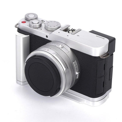 L-Plate for Panasonic L10 Camera (128.3x38x69mm) Black Silver