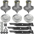 Deck Spindle with Pulley and Blade for Dixon RAM 48 CE ZT Mower (2005–2015)