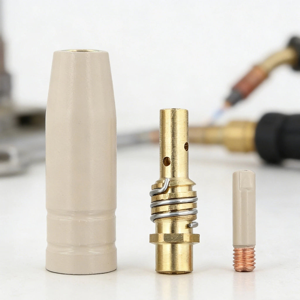3PCS Welding Slag Resistant Nozzle Set for 15AK (08mm)