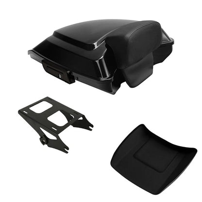 Razor Trunk Backrest Pad Mount Rack for Harley CVO Street Road Glide (2014–2026)