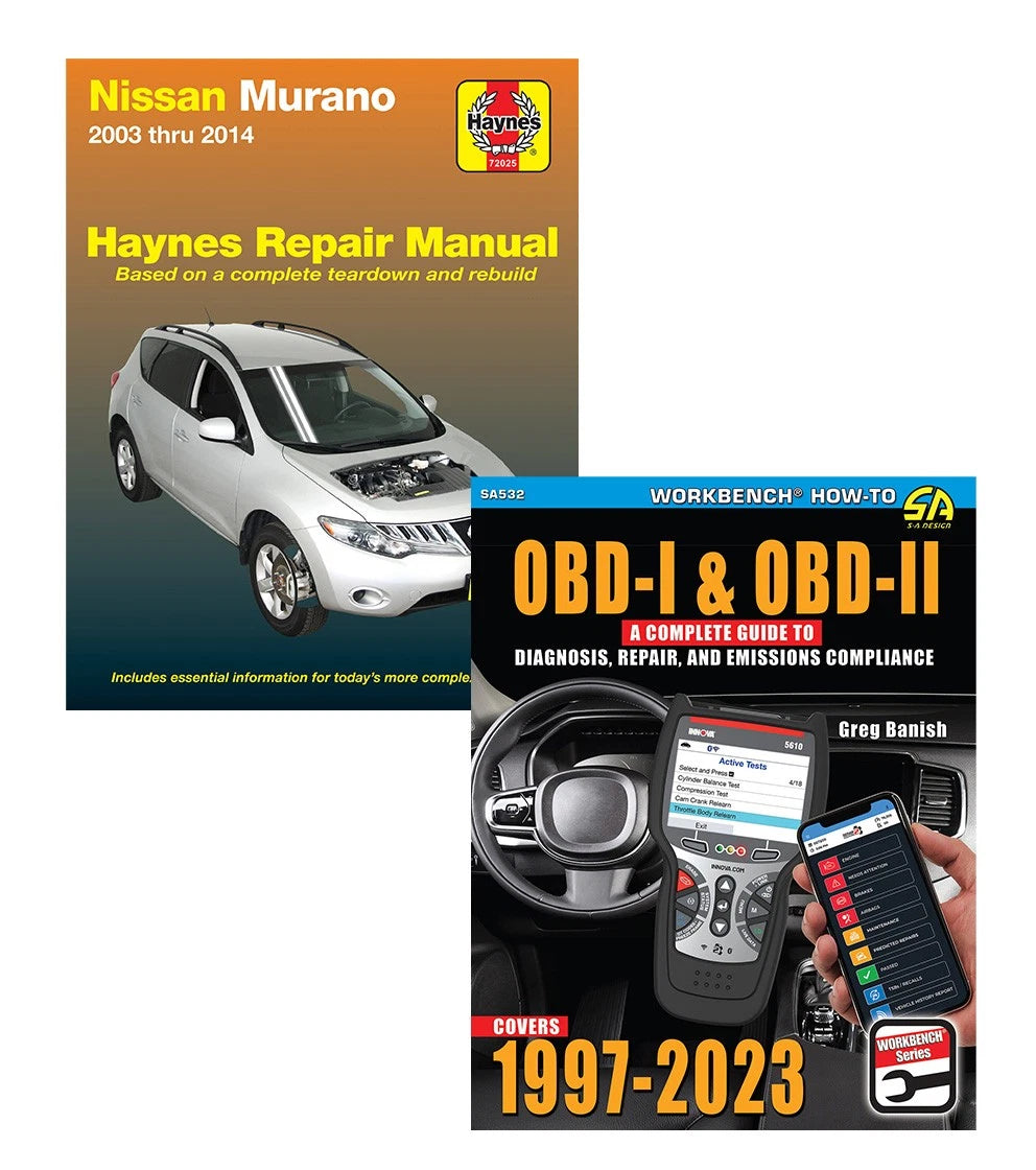OBD-I & II Complete Guide Set for Nissan Murano (2003–2014)