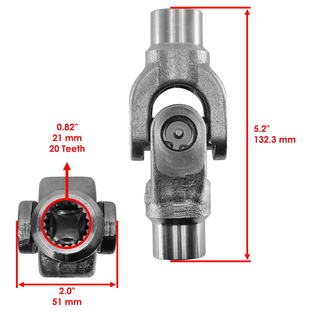 U-Joint Yoke Joint Replacement for Honda TRX500FM Foreman 4X4 (2005–2009)