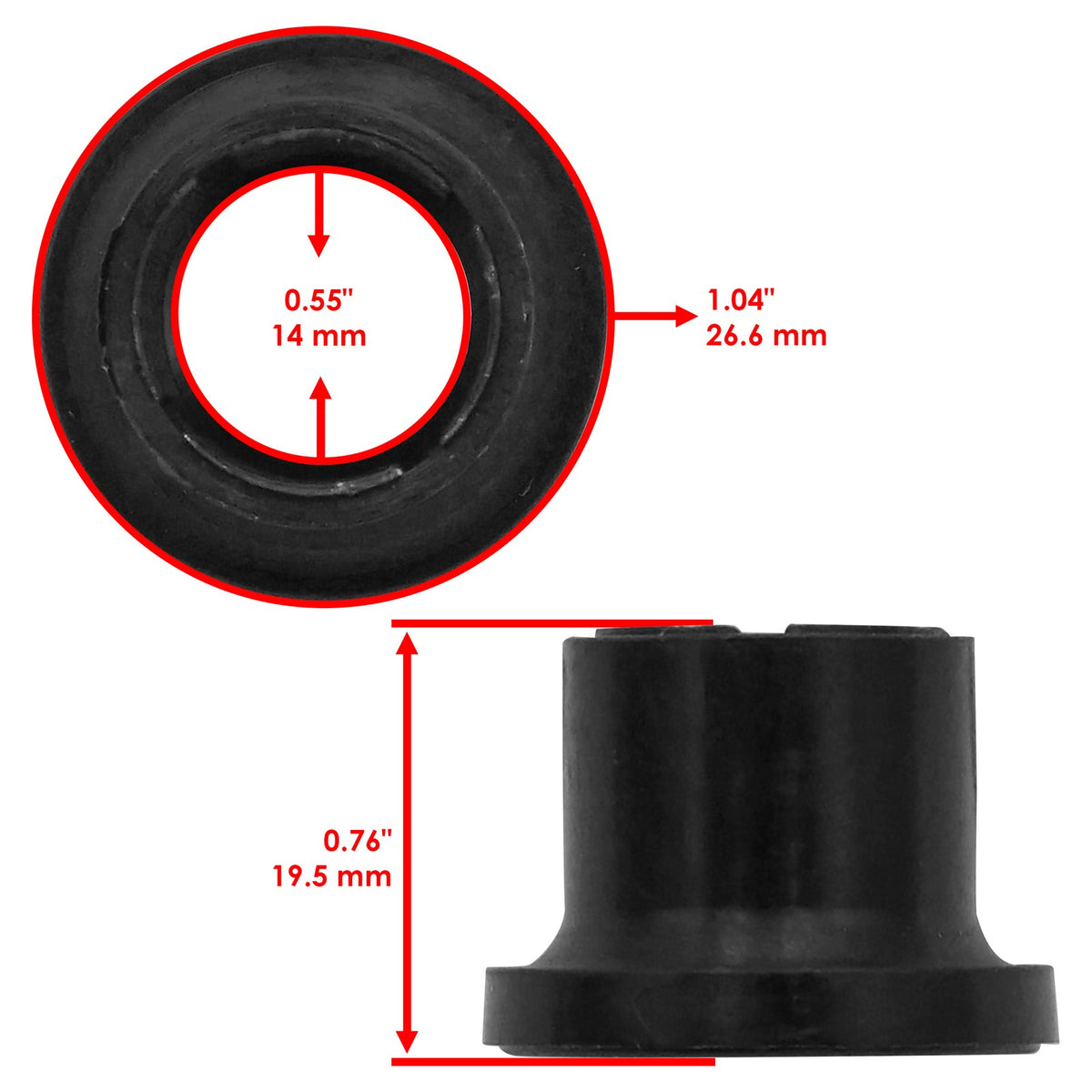 Swing Arm Pivot Shaft Rear Replacement for Can-Am Outlander 1000R (2016–2017)