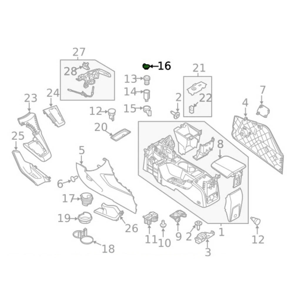 Power Outlet Socket Cap Cover for Ford Expedition, Focus, Mustang (2003–2006)