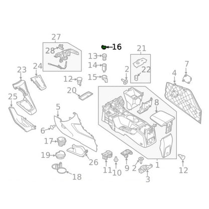 Power Outlet Socket Cap Cover for Ford Expedition, Focus, Mustang (2003–2006)