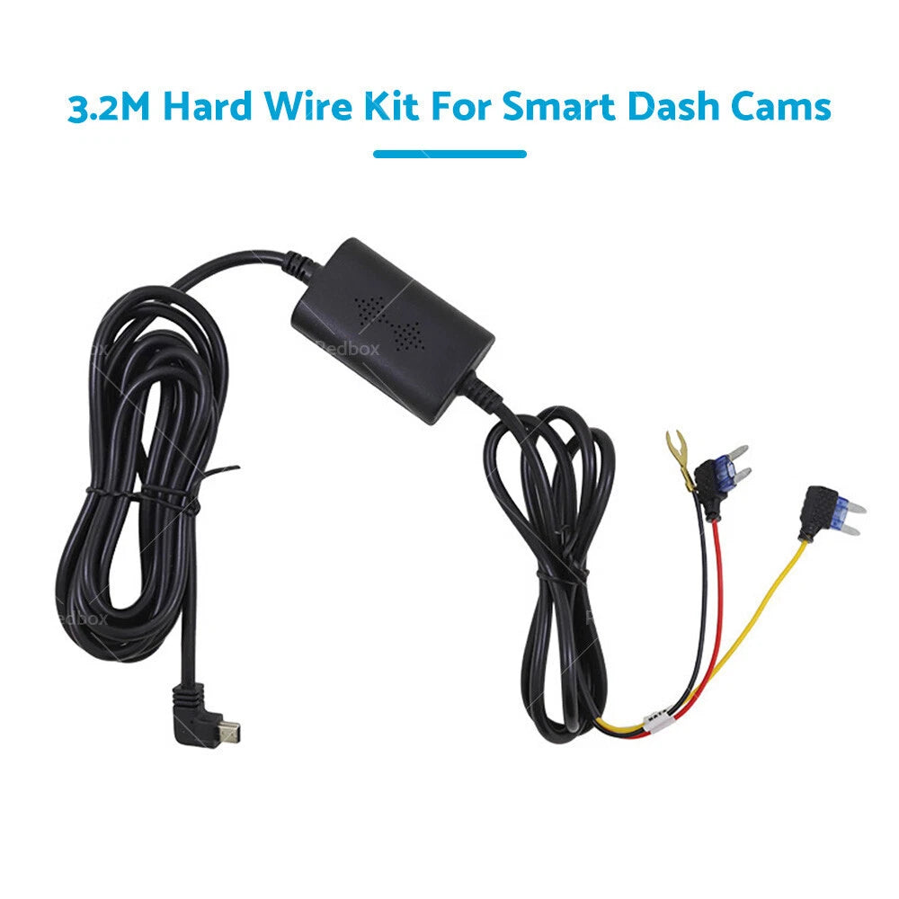 3.2m Hard Wire Kit for Uniden IGO CAM 85R (5V 3.0A)