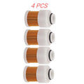Set of 4 Fuel Filters for Yamaha 75-115HP (68V-24563-00-00) Mercury (881540) Sierra (18-7979)