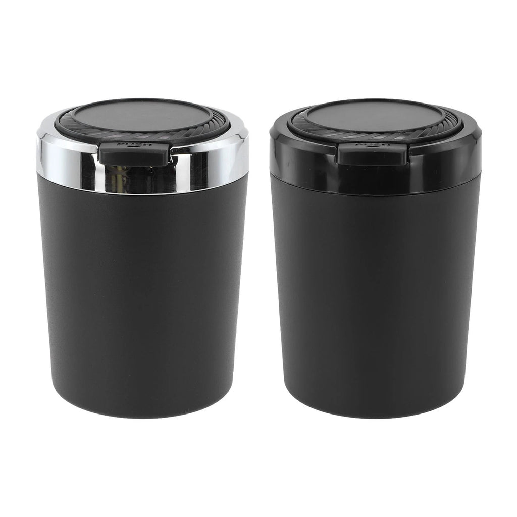 Smokeless Auto Ash Tray with Lid and LED Light for Universal Use (2010–2023)