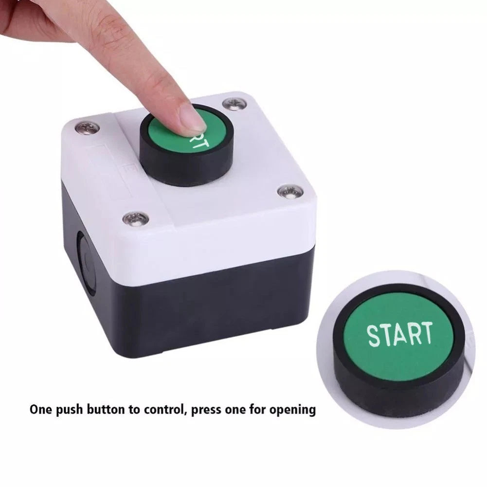 Waterproof Button Box Switch with Self Reset Function for Universal Use