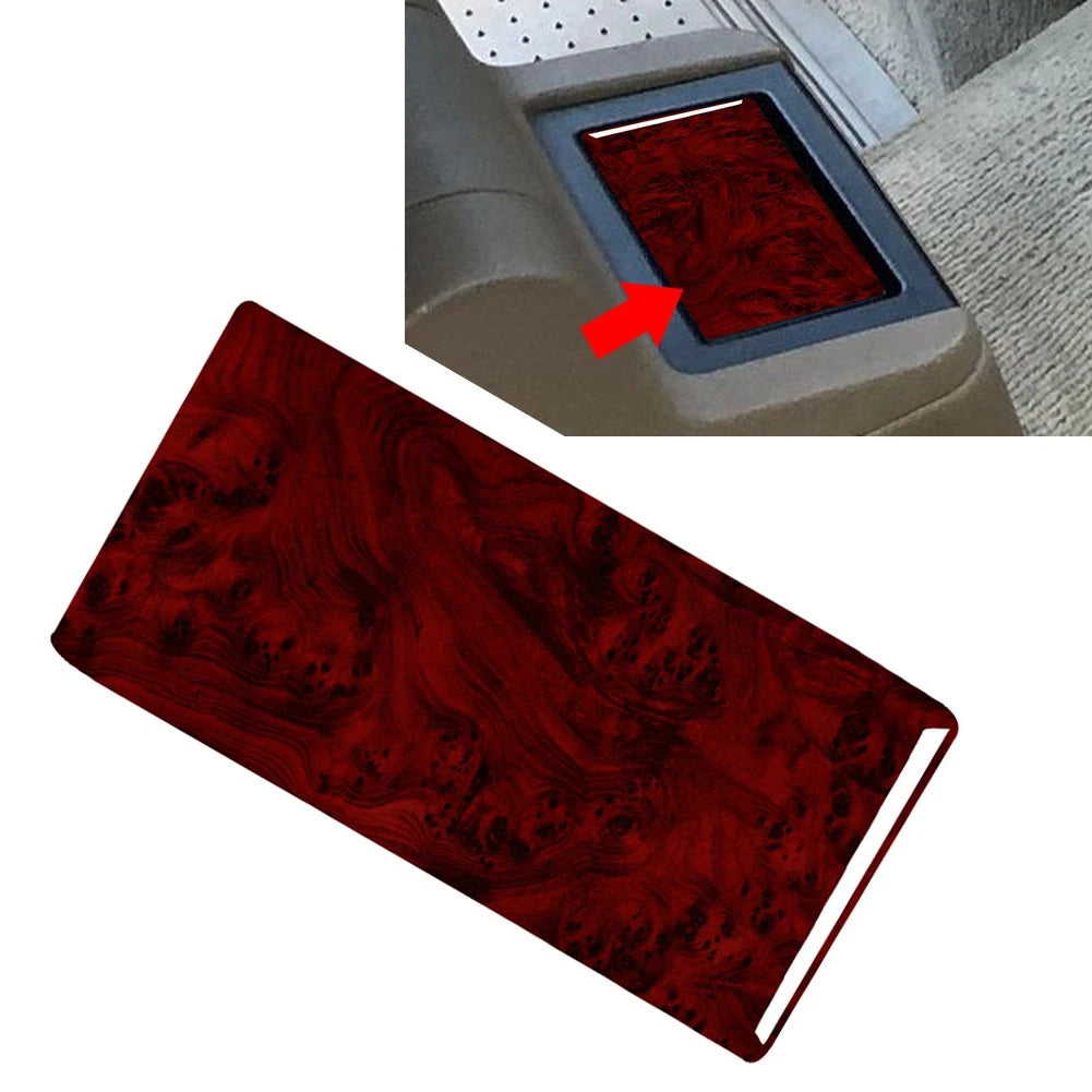 Rear Storage Box Panel Cover Trim For BMW 3 Series E36 1994-1996 Wood Red