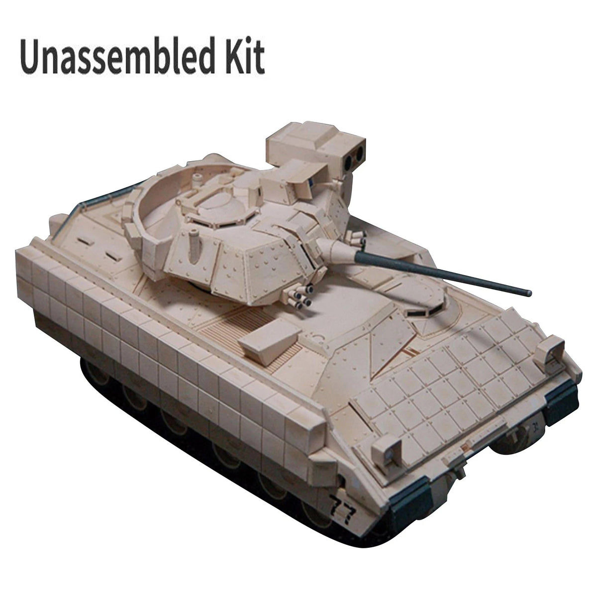 1/43 M2 Bradley Infantry Fighting Vehicle Model Kit (Unassembled)