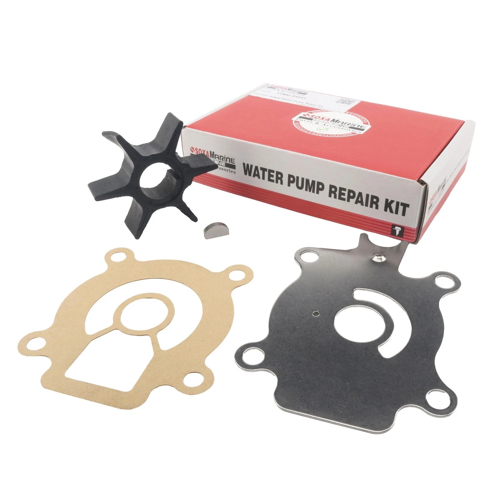 Water Pump Impeller Repair Kit for Suzuki Marine DT 75 85 HP (17400-95550)