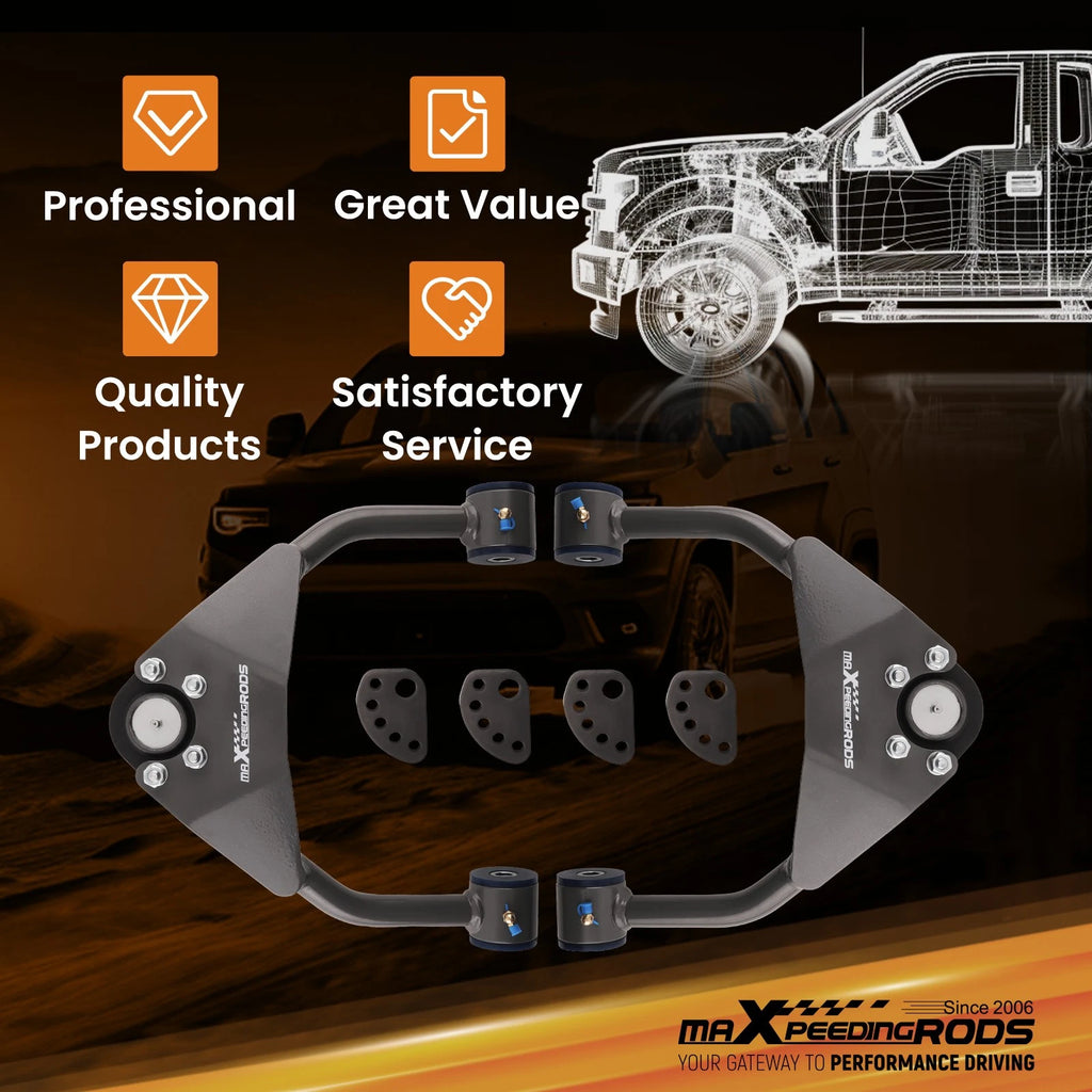 Lowering Upper Alignment Arms Drop Kit for Silverado Sierra 1500 (1999–2006)