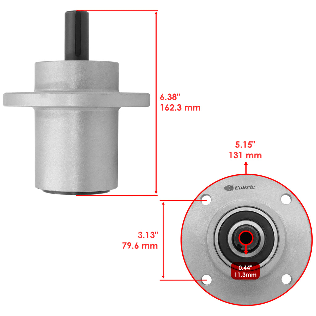 Deck Spindle Assembly with Pulley Replacement for Bad Boy (2000–2010)