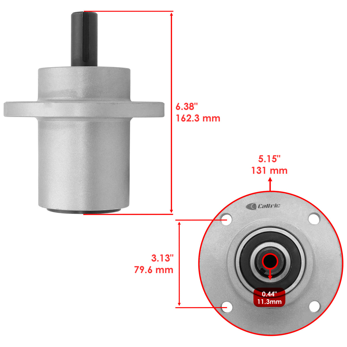 Deck Spindle Assembly with Pulley Replacement for Bad Boy (2000–2010)