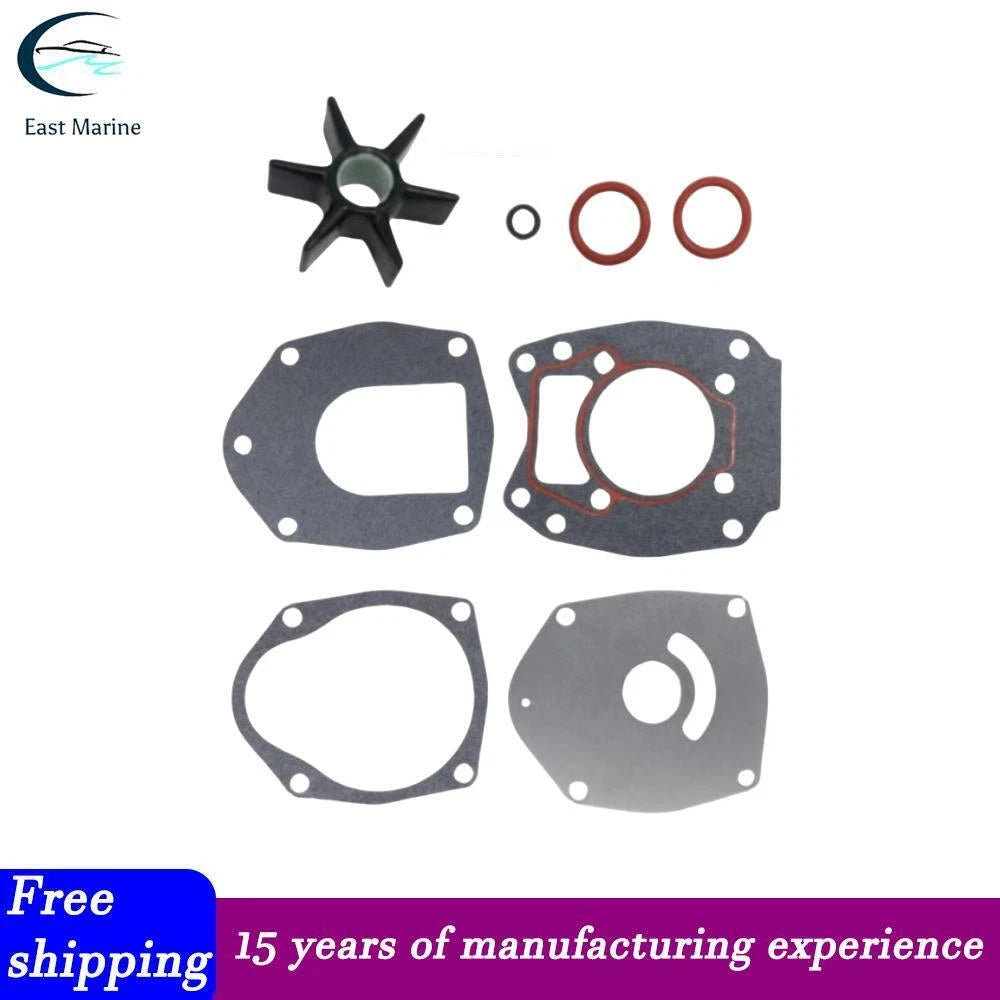 Water Pump Impeller Kit for Honda Marine Outboard BF75 BF90 (1990–2005) 06192-ZW1-305