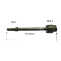 Steering Rack End for Subaru Brumby AU5 EA81 (1981–1994)