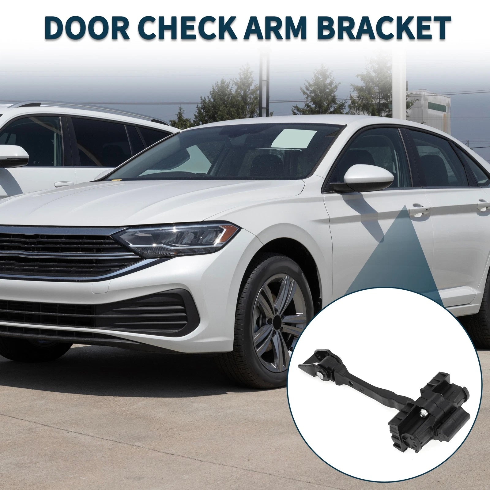 Door Check Strap Stopper Limiter Rear Left for Volkswagen Polo (2014–2017)