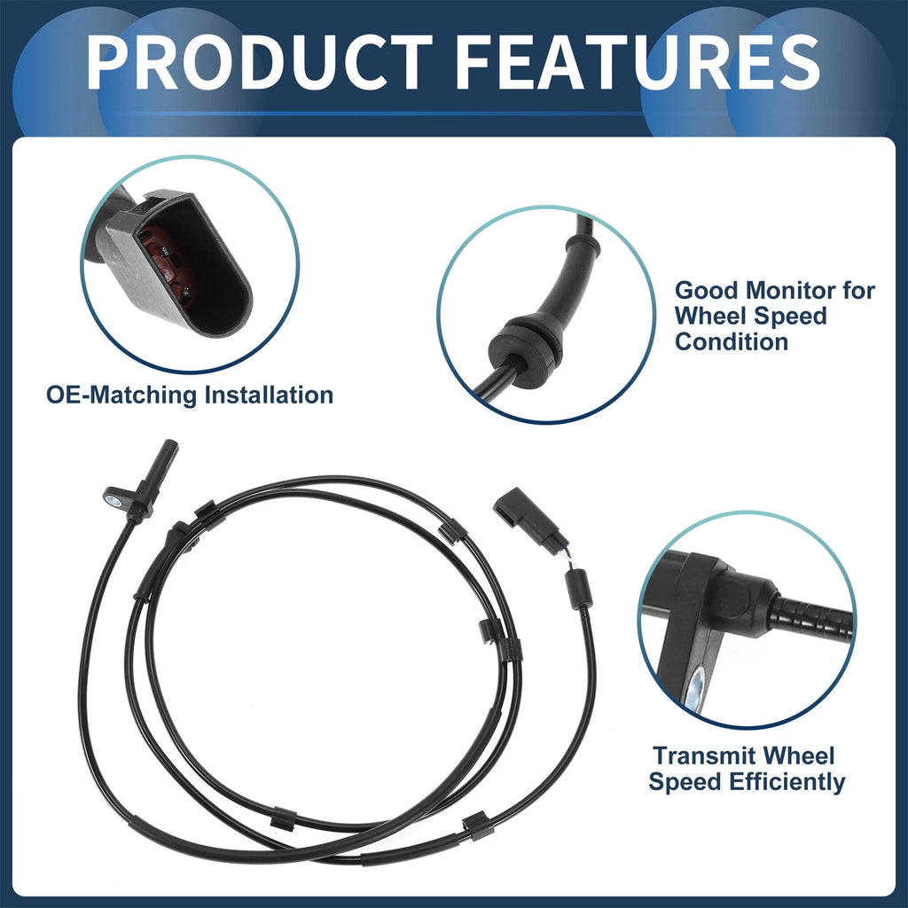 ABS Wheel Speed Sensor No.1371544 for Ford Transit (2006–2015) Rear Right