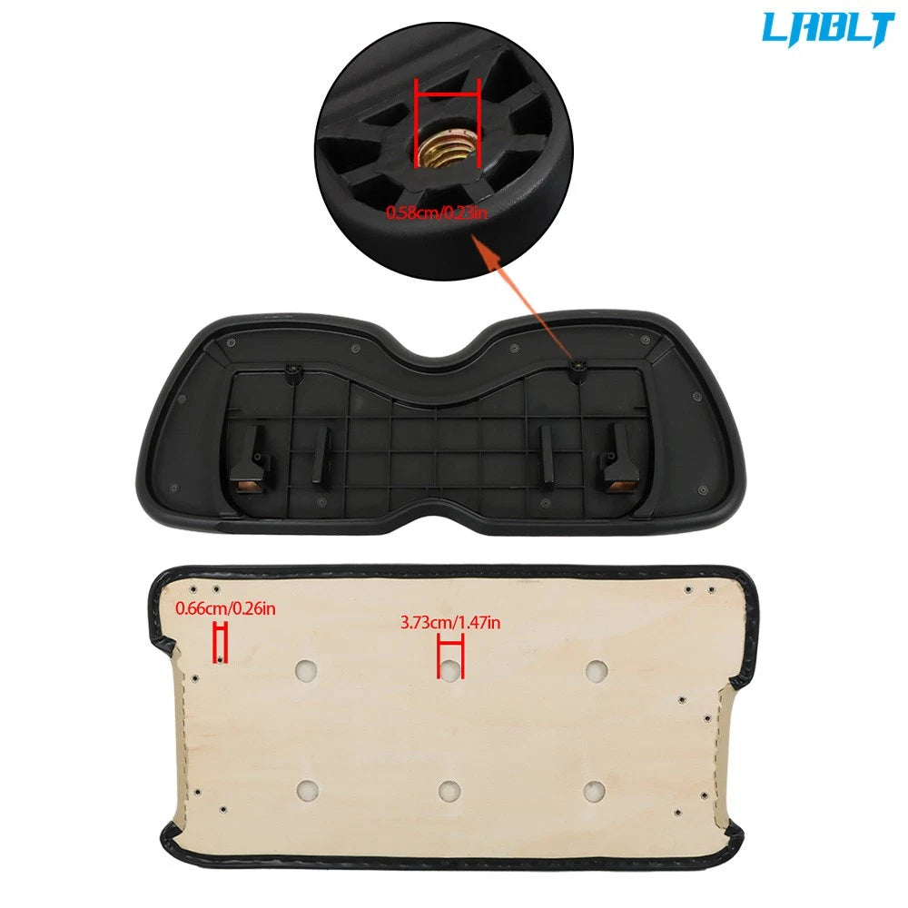 Front Seat Cushion & Backrest for Club Car Precedent (2004–2011)