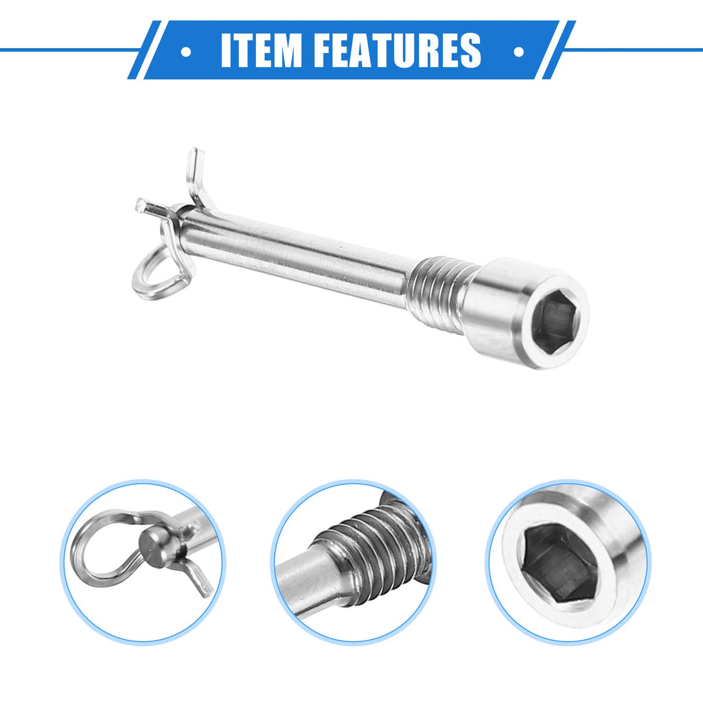 2 Pcs M4x0.7 Brake Caliper Bolt Screws for Mountain Bicycle