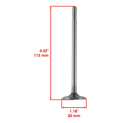 Exhaust & Intake Valve Set for Polaris Sportsman 800 EFI (2005–2014)
